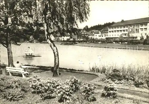 Bad Meinberg Kurbad Kurpark Kat. Horn Bad Meinberg