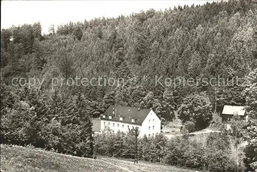 Wolkenstein Erzgebirge Ferienheim Waldmuehle Kat. Wolkenstein