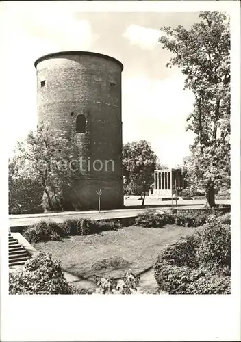 Salzwedel Burgturm ueberrest der ehem Burg Kat. Salzwedel