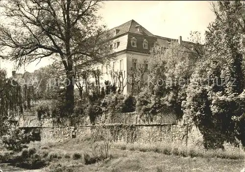 Dahlen Sachsen Schloss Fachschule fuer Baecker und Fleischer Kat. Dahlen Sachsen