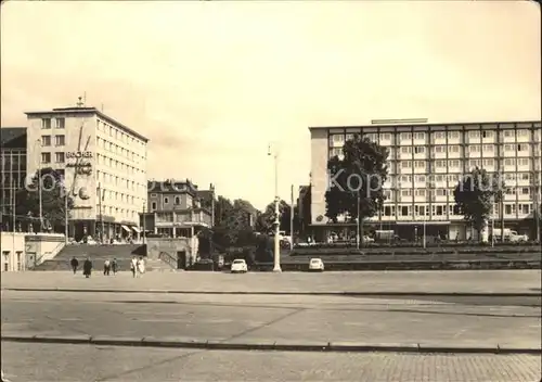 Karl Marx Stadt Bahnhofstrasse Kat. Chemnitz