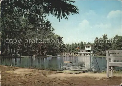 Seifhennersdorf Waldbad Silberteich Kat. Seifhennersdorf