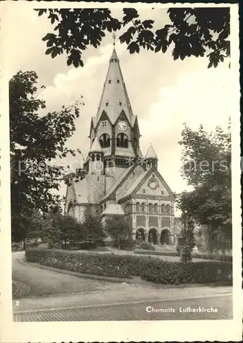 Chemnitz Lutherkirche Kat. Chemnitz