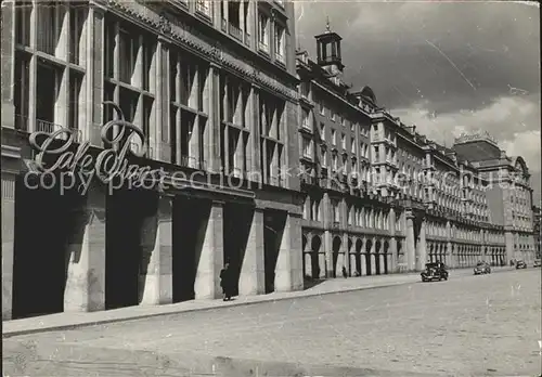 Dresden Altmarkt mit Cafe Prag Kat. Dresden Elbe