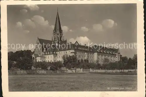 St Ottilien Eresing Kloster Kirche Kat. Eresing