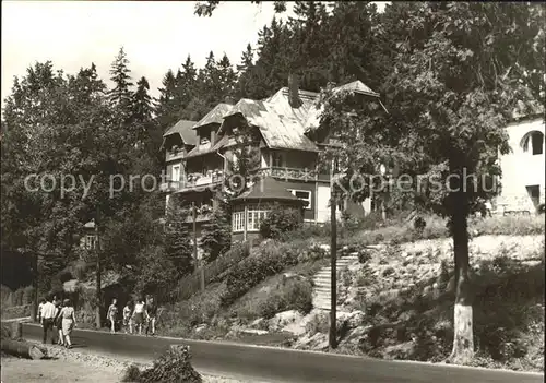 Baerenburg Sachsen OT Waldbaerenburg FDGB Erholungsheim Kat. Altenberg