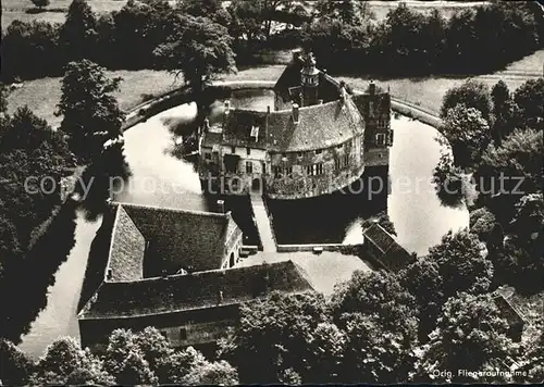 Luedinghausen Burg Vischering Fliegeraufnahme Kat. Luedinghausen