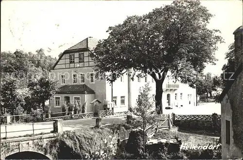 Hellendorf Sachsen  Kat. Bad Gottleuba Berggiesshuebel