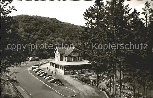 Ruedesheim Rhein Waldgasthof Pension Kammerburg Wispertal Kat. Ruedesheim am Rhein