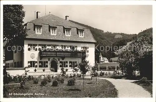 Aschau Chiemgau AZ Erholungsheim Kat. Aschau i.Chiemgau