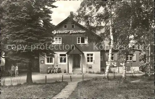 Schellerhau Gaststaette Oberer Gasthof  Kat. Altenberg