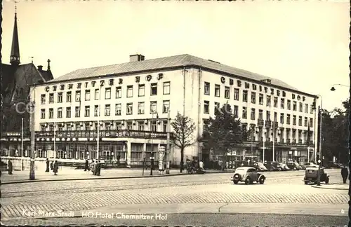 Karl Marx Stadt Hotel Chemnitzer Hof Kat. Chemnitz