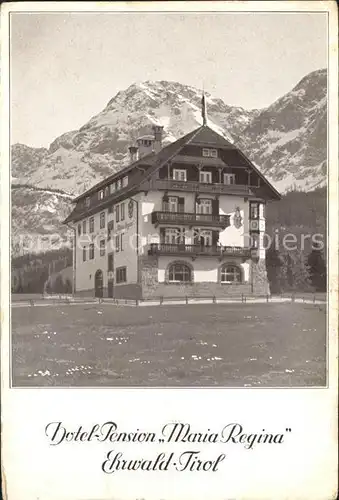 Ehrwald Tirol Hotel-Pension Maria Regina  / Ehrwald /
