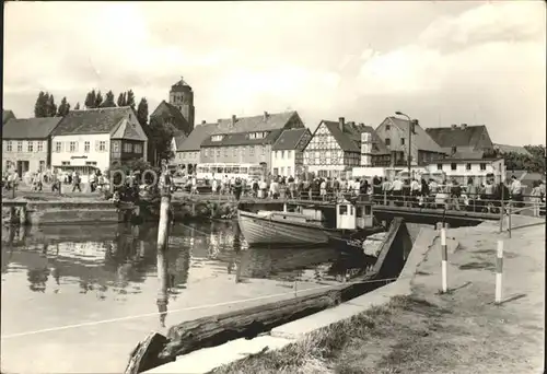 Wolgast Mecklenburg Vorpommern Hafen  Kat. Wolgast