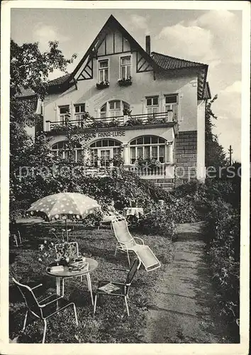 Bad Salzuflen Haus Anna Luise  Kat. Bad Salzuflen