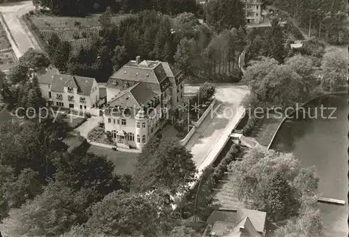 Fissau Kurheim Haus Seeschloss Fliegeraufnahme Kat. Eutin