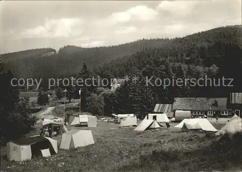 Manebach Campingplatz Kat. Ilmenau