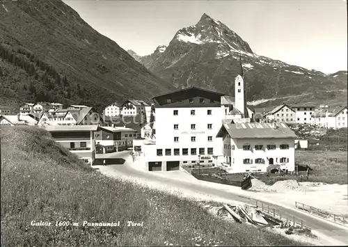 Galtuer Tirol Paznauntal Hotel Fluchthorn Kat. Galtuer