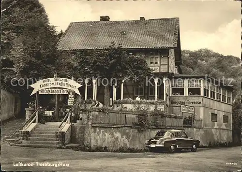 Treseburg Harz Hotel Burgstieg  Kat. Treseburg