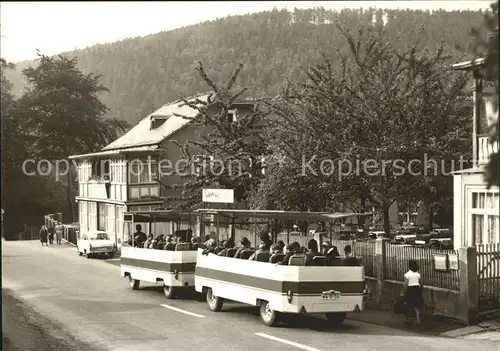 Schwarzburg Thueringer Wald Schwarzatal Express  Kat. Schwarzburg