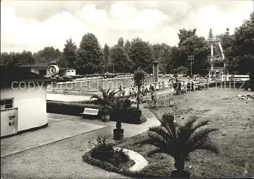 Friedrichroda Schwimmbad Kat. Friedrichroda