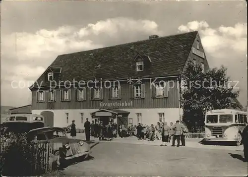 Zinnwald Georgenfeld Gaststaette Grenzsteinhof  Kat. Altenberg