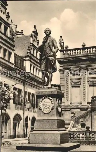 Leipzig Goethedenkmal Kat. Leipzig