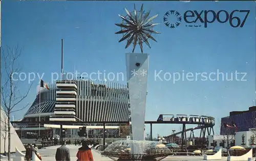 Montreal Quebec Expo67 Pavillon de la France Kat. Montreal