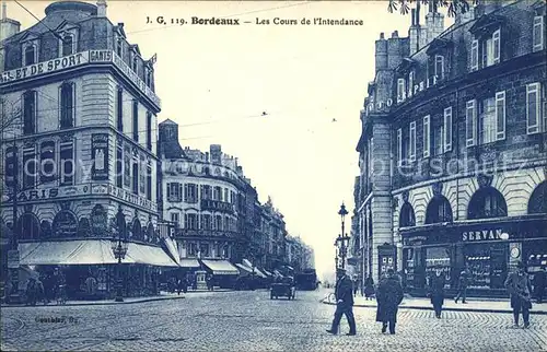 Bordeaux Les Cours de l Intendance Kat. Bordeaux