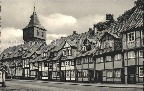Hildesheim Fachwerkhaeuser am Kehrwieder Kat. Hildesheim