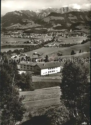 Seifriedsberg Sonthofen Jugendhaus Elias Dioezese Augsburg Panorama Kat. Blaichach