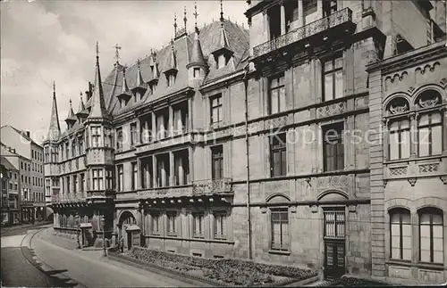 Luxembourg Luxemburg Le Palais Grand Ducal Kat. Luxembourg