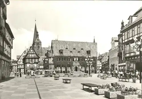 Quedlinburg Markt Kirche Kat. Quedlinburg