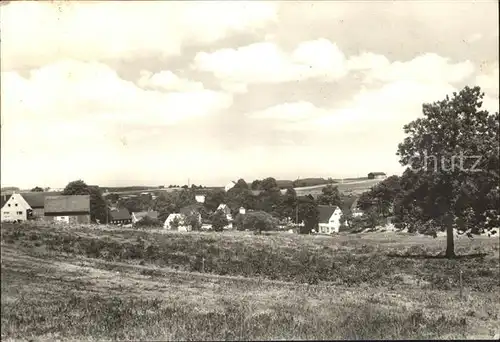 Nassau Erzgebirge Panorama Kat. Frauenstein Sachsen