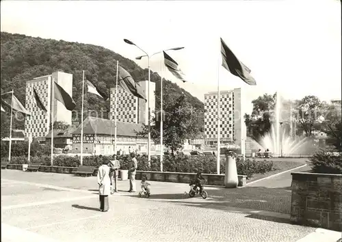 Suhl Thueringer Wald Ernst Thaelmann Platz Kat. Suhl