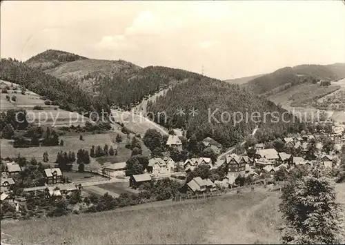 Schoenbrunn Greiz Panorama Kat. Vogtlaendisches Oberland
