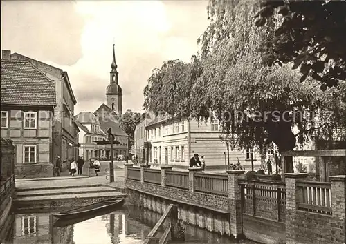 Luebbenau Spreewald Muehleneck Kat. Luebbenau