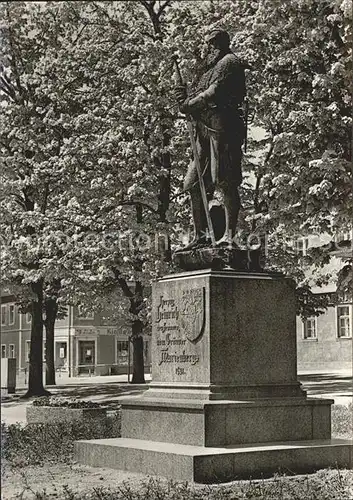 Marienberg Erzgebirge Herzog Heinrich Denkmal Kat. Marienberg