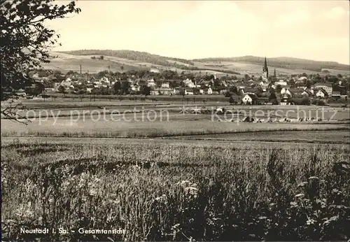 Neustadt Sachsen Gesamtansicht Kat. Neustadt Sachsen