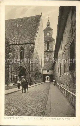 Goettingen Niedersachsen Marienkirche Kat. Goettingen