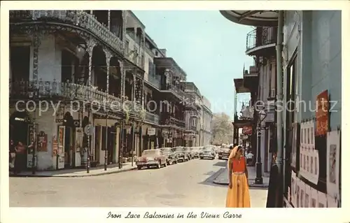 New Orleans Louisiana Street Scene Kat. New Orleans