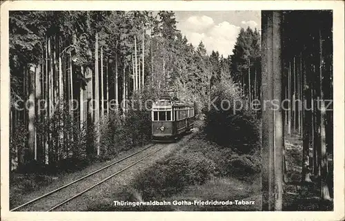Gotha Thueringen Thueringerwaldbahn Gotha  Friedrichroda  Tabarz Kat. Gotha