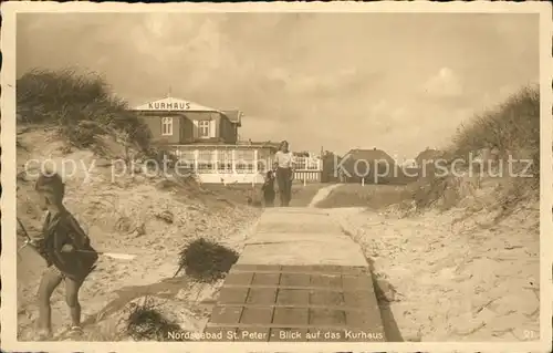 St Peter Ording Kurhaus Kat. Sankt Peter Ording