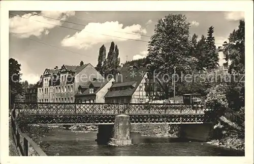 Olbernhau Erzgebirge Floeha Kegelbruecke Kat. Olbernhau