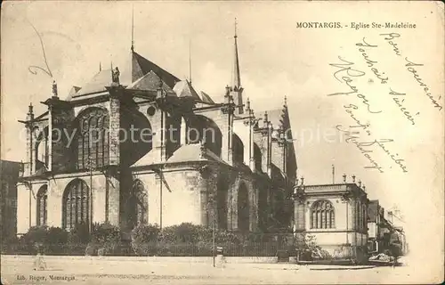 Montargis Loiret Eglise Sainte Madeleine Kat. Montargis
