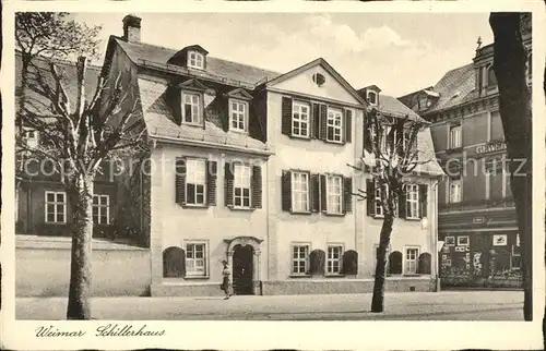 Weimar Thueringen Schillerhaus Kat. Weimar