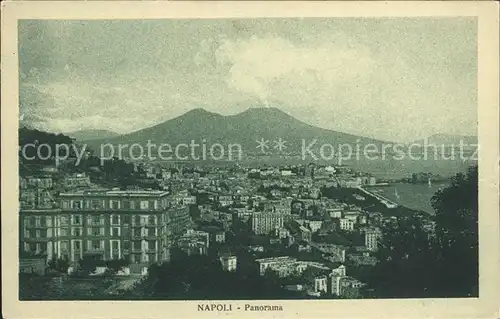 Napoli Neapel Panorama Kat. Napoli