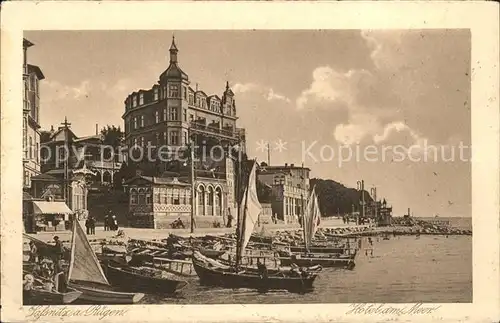 Sassnitz Ostseebad Ruegen Hotel am Meer Kat. Sassnitz