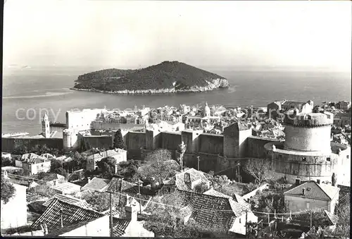 Dubrovnik Ragusa Panorama Kat. Dubrovnik