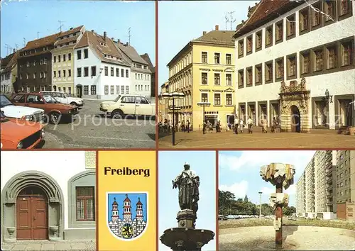 Freiberg Sachsen Untermarkt Obermarkt  Kat. Freiberg